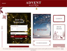 Tablet Screenshot of advent-austria.at